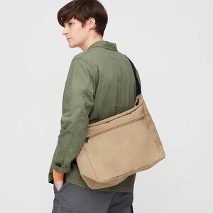 Uniqlo Tan Messenger Bag